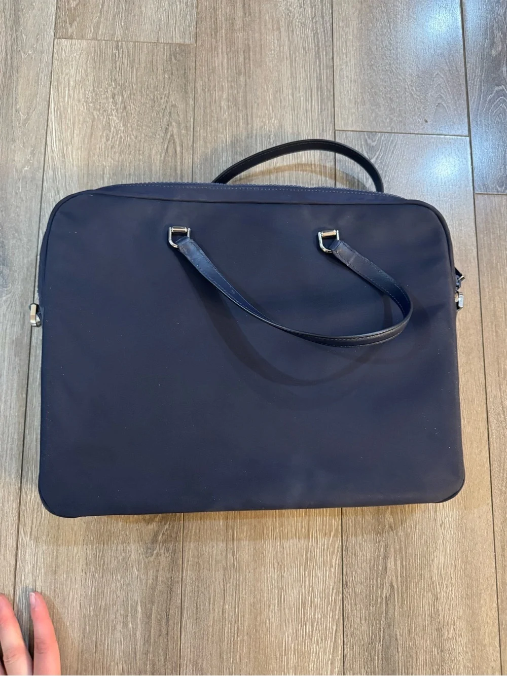 Kate Spade Navy Nylon Laptop Tote